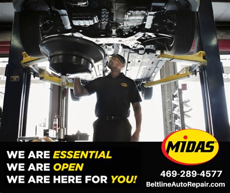 Midas on Beltline Rd .